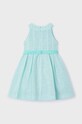 Παιδικό φόρεμα Mayoral 3959.6B.Mini.PPYH τιρκουάζ SS24