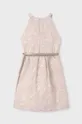 Dievčenské šaty Mayoral 1. látka: 75 % Polyester, 25 % Bavlna 2. látka: 77 % Bavlna, 23 % Polyester