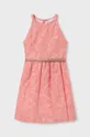 różowy Mayoral sukienka dziecięca Dziewczęcy