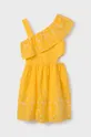 Παιδικό φόρεμα Mayoral Κύριο υλικό: 90% Βαμβάκι, 10% Πολυεστέρας Φόδρα: 100% Βαμβάκι