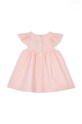 Fete Tartine et Chocolat rochie din bumbac pentru copii TY30111.104 roz