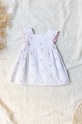 Dječja pamučna haljina Tartine et Chocolat TY30091.104 bijela