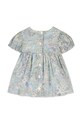 Девочка Детское хлопковое платье Tartine et Chocolat TY30010.80.94 голубой