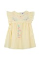 Детское хлопковое платье Tartine et Chocolat TY30071.60.74 жёлтый SS24