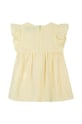 Dziewczynka Tartine et Chocolat sukienka bawełniana niemowlęca TY30071.80.94 żółty