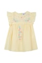 Хлопковое детское платье Tartine et Chocolat TY30071.104 жёлтый SS24