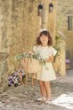 Tartine et Chocolat rochie din bumbac pentru copii TY30071.104