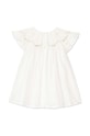 Fete Tartine et Chocolat rochie din bumbac pentru bebeluși TY30221.80.94 bej