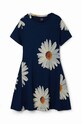 Desigual rochie fete 24SGVK08 bleumarin SS24