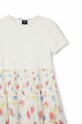 Desigual rochie fete alb 24SGVK07