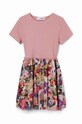 Desigual sukienka dziecięca 24SGVK02 różowy SS24