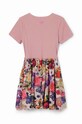Fete Desigual rochie fete 24SGVK02 roz