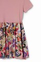 Desigual rochie fete roz 24SGVK02