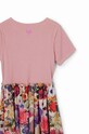 Desigual rochie fete 24SGVK02 roz