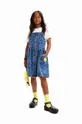 plava Dječja traper haljina Desigual Za djevojčice