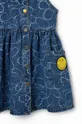 modrá Dievčenské rifľové šaty Desigual