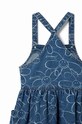 Desigual rochie din denim pentru copii 24SGVD01 albastru