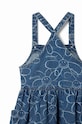 Дитяча джинсова сукня Desigual 24SGVD01 блакитний
