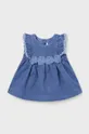 niebieski Mayoral Newborn sukienka niemowlęca Dziewczęcy