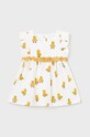 Φόρεμα μωρού Mayoral Newborn 1810.2K.Newborn.PPYH κίτρινο SS24