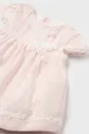 Φόρεμα μωρού Mayoral Newborn Κύριο υλικό: 95% Πολυεστέρας, 5% Πολυαμίδη Πρόσθετο υλικό: 85% Βαμβάκι, 15% Πολυαμίδη