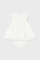 Платье для младенцев Mayoral Newborn mini бежевый 1825.2M.Newborn.PPYH