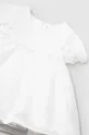 Mayoral Newborn sukienka niemowlęca Materiał 1: 37 % Poliester, 33 % Bawełna, 30 % Poliamid, Materiał 2: 85 % Bawełna, 15 % Poliamid