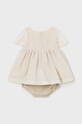 Mayoral Newborn rochie bebe 1826.2N.Newborn.PPYH bej SS24