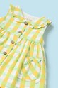 Дівчинка Дитяча бавовняна сукня Mayoral Newborn 1835.2S.Newborn.PPYH жовтий