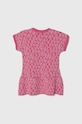 Дитяча сукня Pinko Up S4PIBGDR141 рожевий SS24