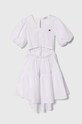 Pinko Up vestito bambina mini bianco S4PIJGDR173