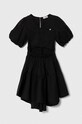 Pinko Up rochie fete mini negru S4PIJGDR173