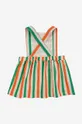 Παιδικό βαμβακερό φόρεμα Bobo Choses πολύχρωμο