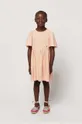 πορτοκαλί Παιδικό βαμβακερό φόρεμα Bobo Choses Για κορίτσια