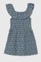 modrá Dievčenské rifľové šaty Guess Dievčenský