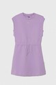 Dievčenské šaty Guess okrúhly fialová J4GK37.KCA80.PPYH