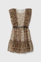 Παιδικό φόρεμα Guess κοντό πολύχρωμο J4GK40.KAZO0.PPYH