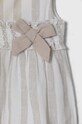 Дівчинка Дитяча сукня з домішкою льону Guess K4GK03.WG600.PPYH бежевий