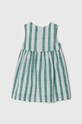 Guess rochie cu amestec de in pentru copii K4GK03.WG600.PPYH verde SS24
