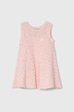 Хлопковое детское платье Guess хлопок розовый K4GK20.Z3EE0.PPYH