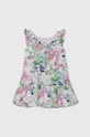 Guess rochie din bumbac pentru copii K4GK30.WF7D0.PPYH verde SS24