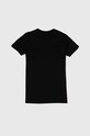 Vans rochie din bumbac pentru copii CHALKBOARD RELAXED TEE DRESS VN000AEJBLK negru SS24