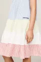 viacfarebná Dievčenské bavlnené šaty Tommy Hilfiger