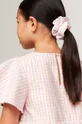 рожевий Дитяча бавовняна сукня Tommy Hilfiger