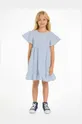 μπλε Παιδικό βαμβακερό φόρεμα Tommy Hilfiger Για κορίτσια