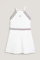 Otroška obleka Tommy Hilfiger bela