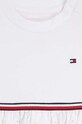 Κοριτσίστικα Φόρεμα μωρού Tommy Hilfiger KN0KN01801.PPYH λευκό