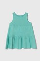 Djevojčice Dječja pamučna haljina zippy 2-pack 3105922601 tirkizna