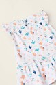 Fete zippy rochie din bumbac pentru bebeluși 3105960301 alb