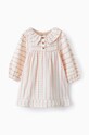 Βρεφικό βαμβακερό φόρεμα zippy εμπριμέ μπεζ 3105967401